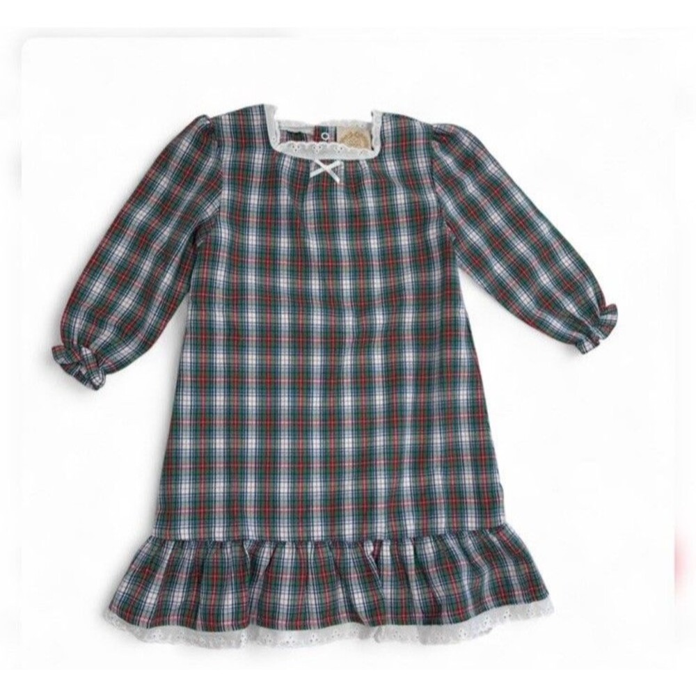 The Beaufort Bonnet Company Dress Girls Size 3T Christmas Nightgown TBBC